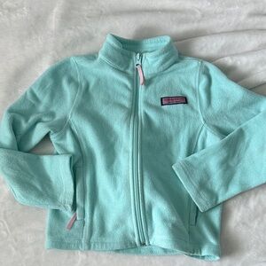 Vineyard vines Light Blue Fleece Jacket size 4t